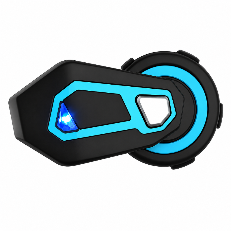 A blue Motorcycle Intercom