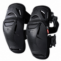 A pair of black Nerve brand knee pads with textured panels and adjustable straps, shown against a plain white background.