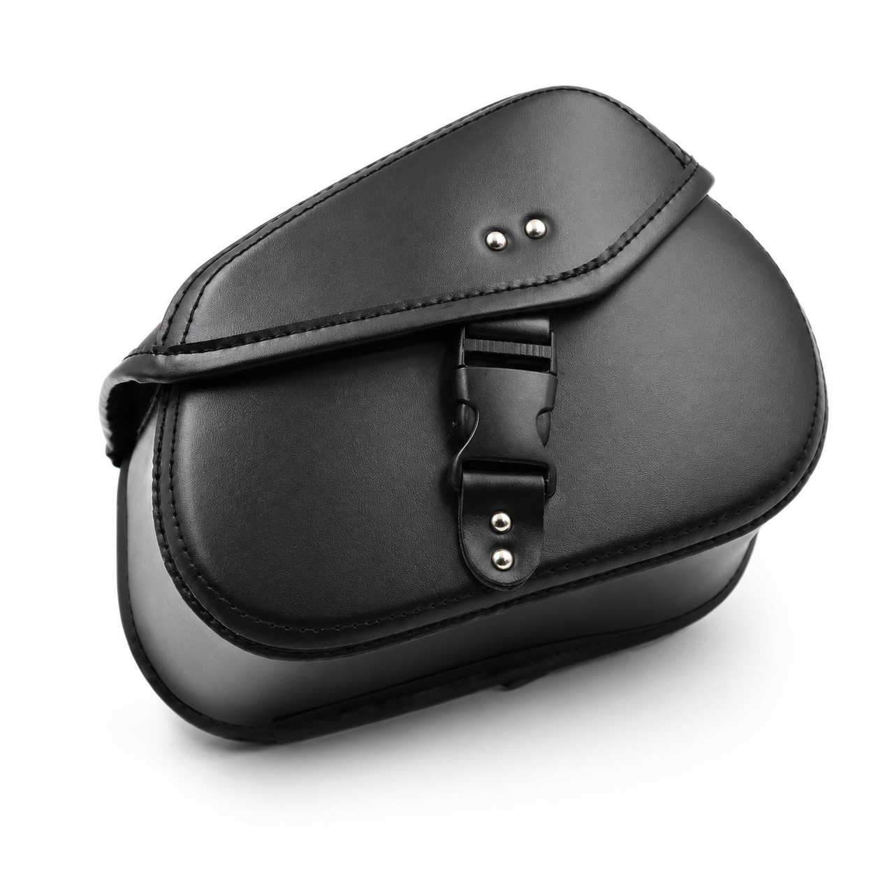 Motorcycle Saddlebags Waterproof PU Leather Side Bag Set