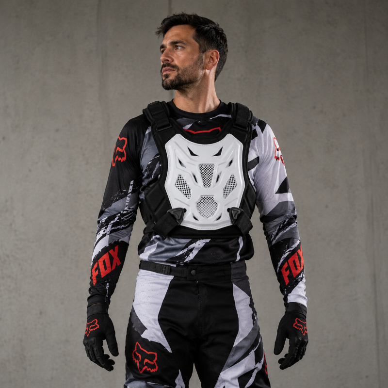 Motocross Armor Vest - Motorcycle Body Protection