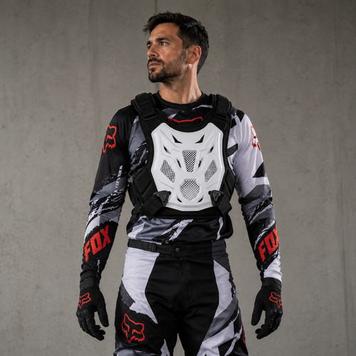 Motocross Armor Vest - Motorcycle Body Protection