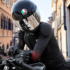 Motorcycle Jacket - Men's CE Level 2 with 7-Piece Protective Gear
